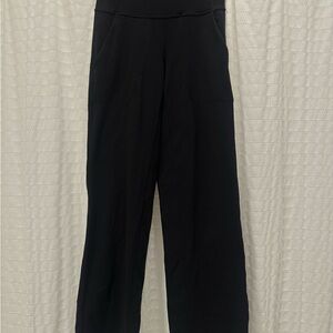 lululemon athletica Black Wide Leg Pants- READ DESCRIPTION